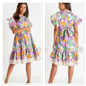 CeliaB Yvette Short Vibrant Floral Dress NWT, Medium